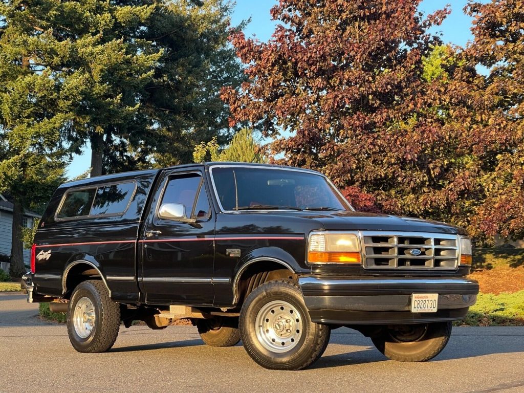 1995 Ford F-150 XLT Regular Cab Short Bed 4×4 [absolutely rust free]