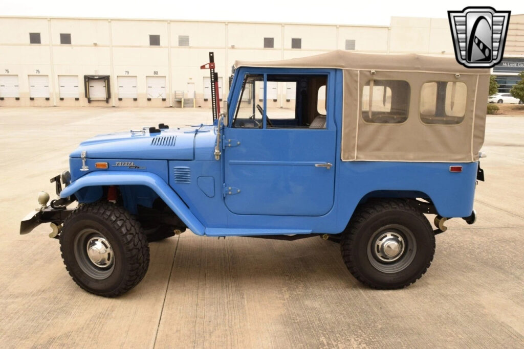 Blue 1974 Toyota FJ40 Other I6 4-Speed Manual