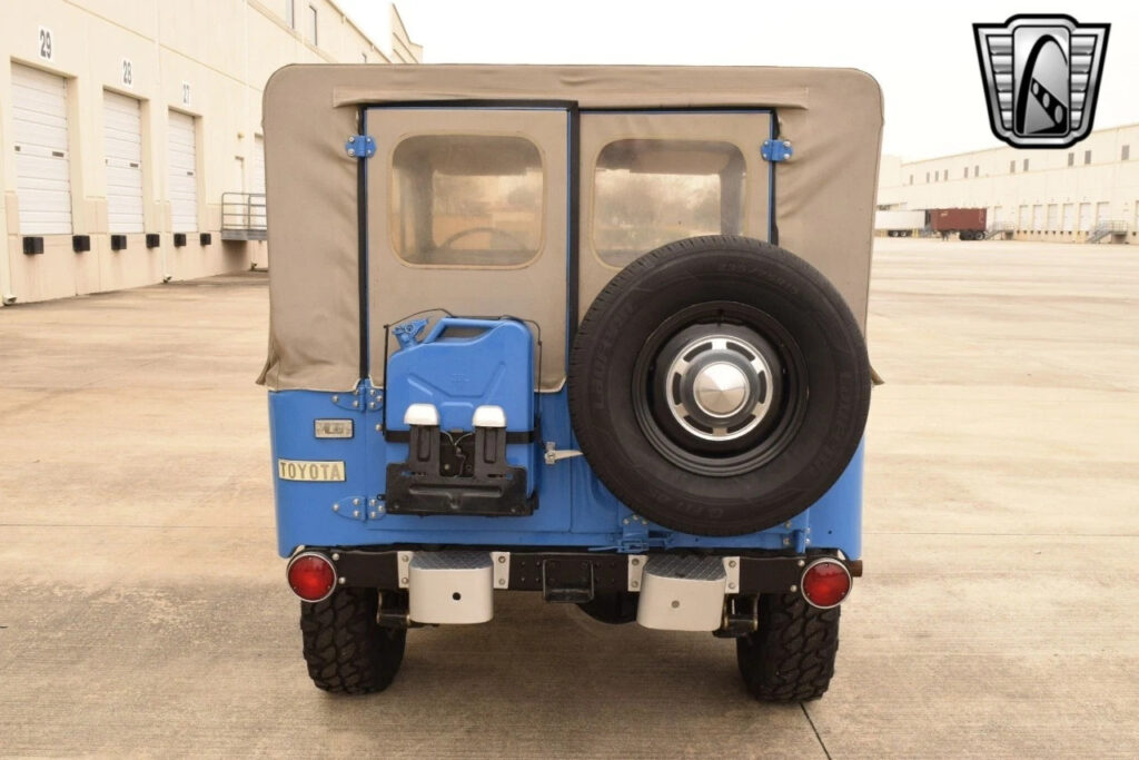 Blue 1974 Toyota FJ40 Other I6 4-Speed Manual