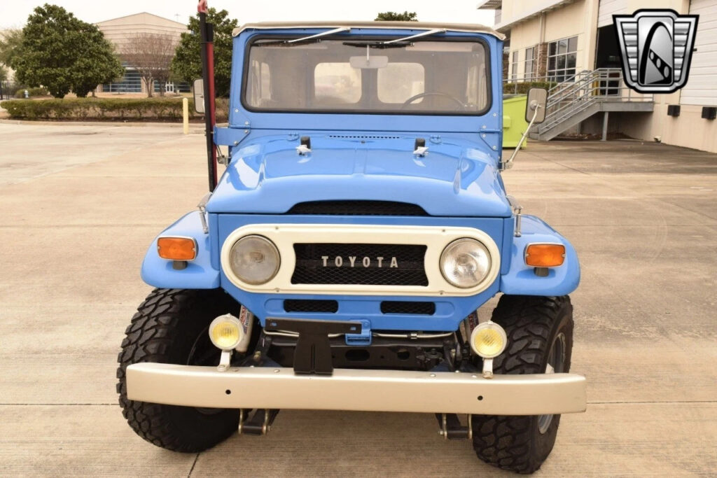 Blue 1974 Toyota FJ40 Other I6 4-Speed Manual